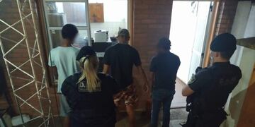 Terminaron detenidos tras robo a punta de cuchillo en Posadas.