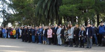 Se realizó el acto de homenaje al Crucero Belgrano a 40 años del hundimiento.