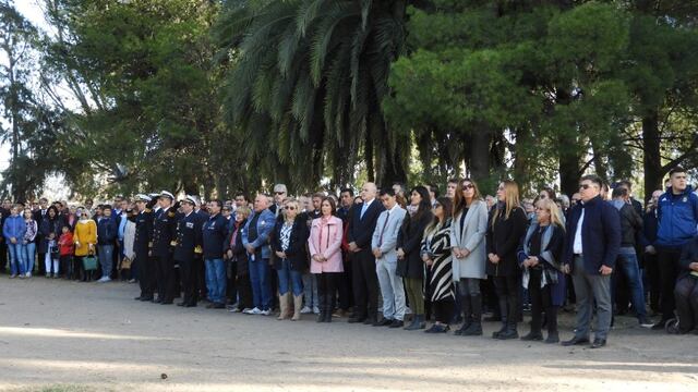 Se realizó el acto de homenaje al Crucero Belgrano a 40 años del hundimiento.