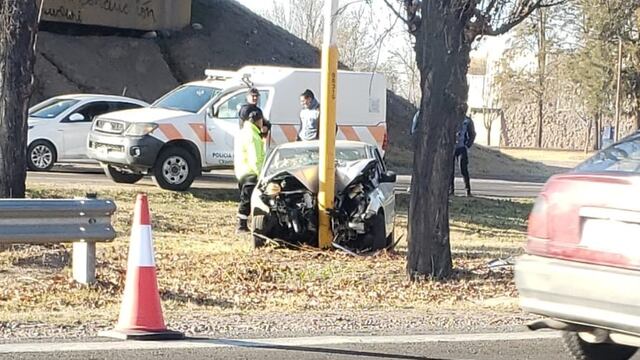 Accidente vial en Luján de Cuyo.