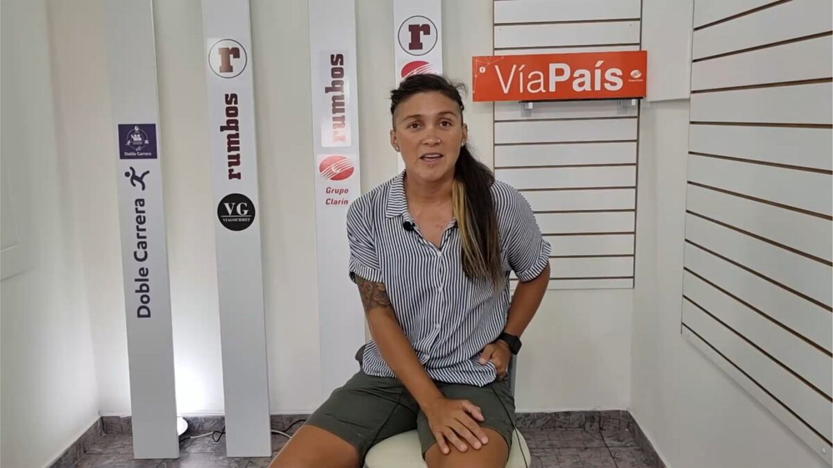 Yamila Alarcón, triatleta.