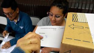 22 de octubre de 2023 Elecciones presidenciales 2023 en todo el país.
Escuela Patricias Mendocinas
Foto: Orlando Pelichotti