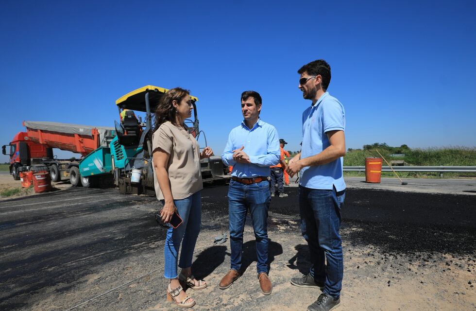 Avanza la pavimentación del camino 6: en marzo podría estar terminada