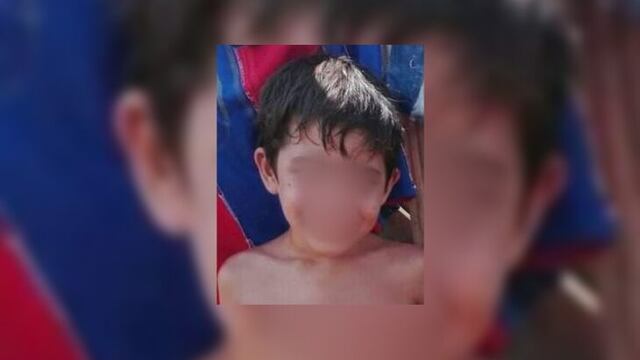 Sebastián ya se encuentra con su familia.