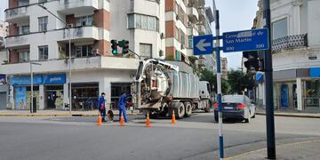 La SAT realiza tareas de mejora del servicio de cloacas.