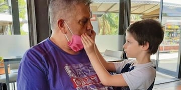 El hijo de Luis Ventura permanece nuevamente internado (Captura de pantalla)