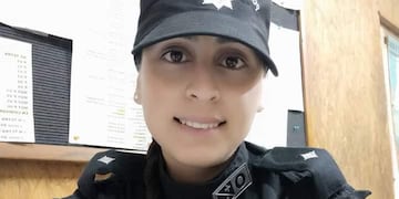 La policía Daniela Benítez. (SL24)
