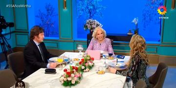 Mirtha Legrand Milei Florez