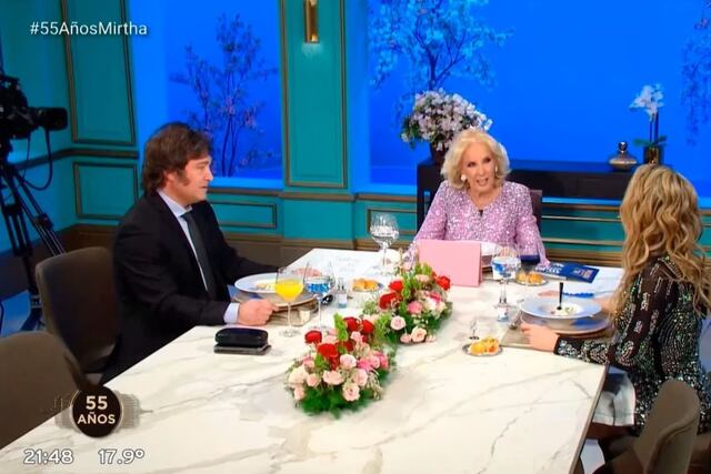 Mirtha Legrand Milei Florez