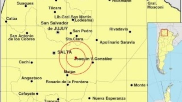 El temblor tuvo una magnitud de 4.7.