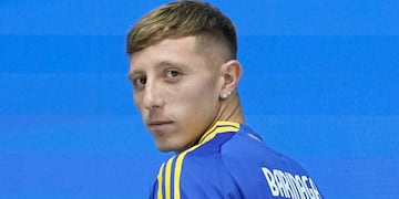 El Colo Juan Barinaga, de Belgrano a Boca y con debut ante Talleres (Prensa Boca).