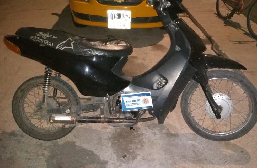 Arroyito: manejaba de manera peligrosa y le secuestraron la motocicleta
