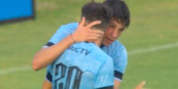 Bruno Zapelli logró aumentar la ventaja para Belgrano.
