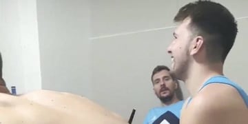 La reunión sin protocolos de Eslovenia en la Villa Olímpica.