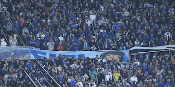 Los hinchas de Talleres ocuparán tres de las tribunas del Kempes, y los de River la popular Artime (Facundo Luque/La Voz).