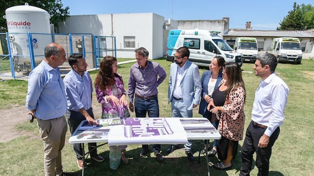 El Ministro Gabriel Katopodis visitó Coronel Rosales.