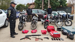 Cayó una banda de delincuentes que se disfrazaban de repartidores.