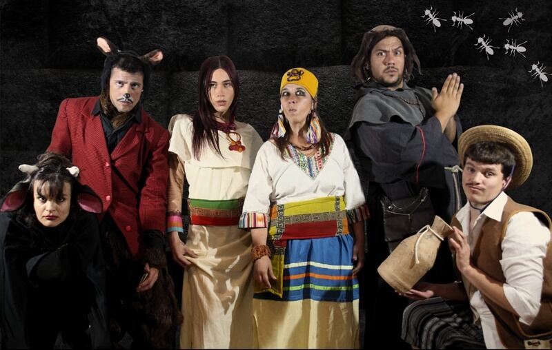 “La Pirámide” una nueva puesta de teatro regional por Tomás De la Lama (Fotografía Claudia Fichera)