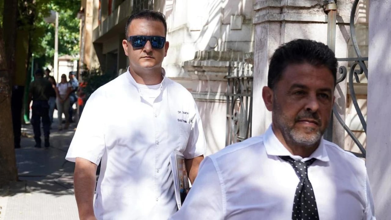 El forense Diego Duarte se hizo presente en el juicio por el crimen de Fernando Báez Sosa. Foto: Clarín
