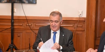 El gobernador de Tucumán, Osvaldo Jaldo.