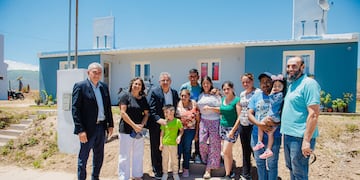 El nuevo barrio inaugurado.