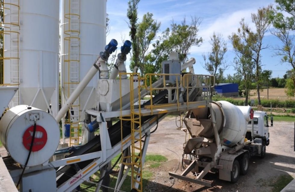 La Planta Hormigonera de la municipalidad produce más de 200 metros cúbicos de hormigón diarios