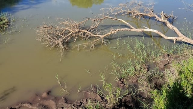Represa del campo en San Luis