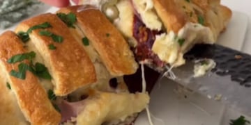 Cómo hacer un exquisito pan relleno con solo 8 ingredientes: la receta fácil y rápida para disfrutar en estas Fiestas