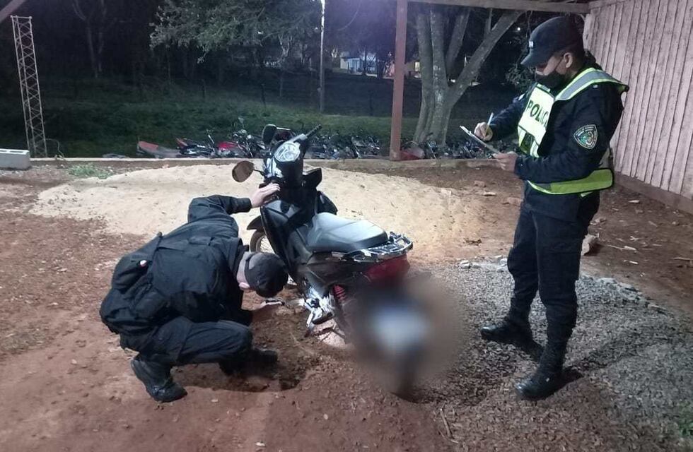 Recuperaron motocicleta sustraída en Oberá