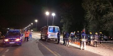 El siniestro ocurrió sobre ruta nacional 36.