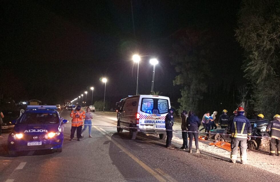 Accidente fatal en Río Cuarto: murió un joven de 25 años