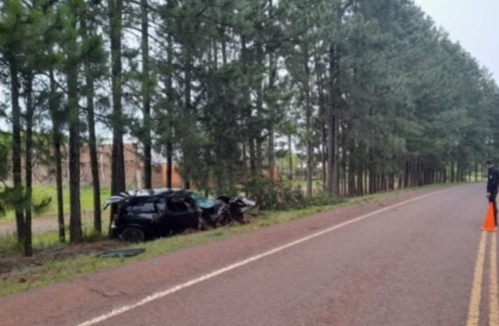 Dos Arroyos: automovilista herido tras despistar con su vehículo