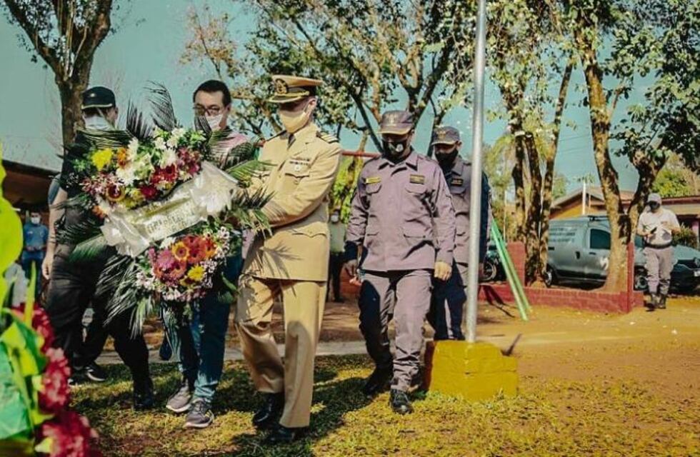 Acto conmemorativo por el 17 de Agosto en el barrio San Martín de Eldorado