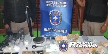 Detuvieron a una “familia narco” en la capital santiagueña