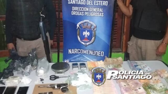 Detuvieron a una “familia narco” en la capital santiagueña