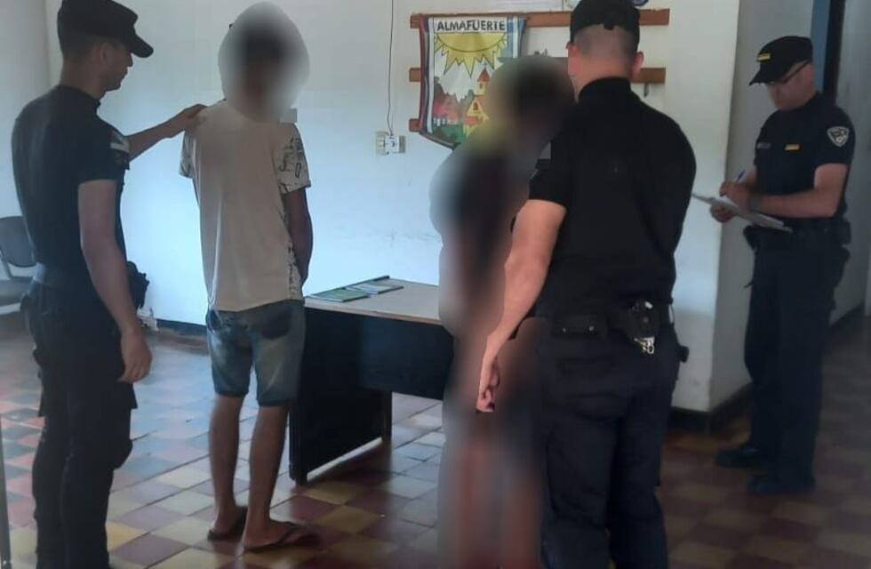 Almafuerte: dos detenidos tras robo a una vivienda