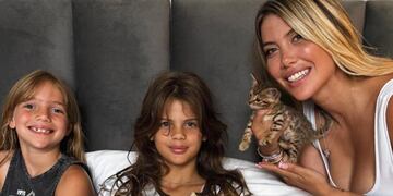 El polémico video de una de las hijas de Wanda Nara en un cuatriciclo que causó indignación