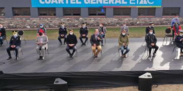 En Santa María de Punilla presentamos el Equipo Técnico de Acción ante Catástrofes #ETAC. Un grupo de intervención inmediata, capacitado para intervenir en la planificación, prevención y control de catástrofes, emergencias, siniestros o situaciones de desastre en la provincia (@gobdecordoba)