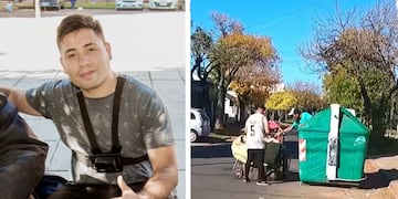 Ema Monzón vivió la vida de un cartonero por un día para mostrar la realidad.