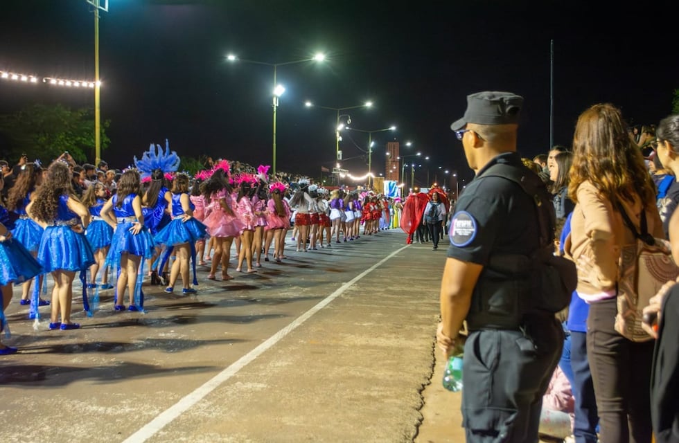 Despliegue de seguridad con más de 500 policías para la Estudiantina de Posadas