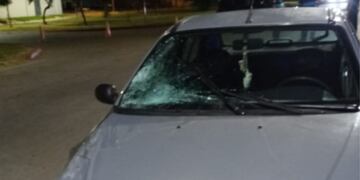 El conductor del Renault Megane quedó detenido.