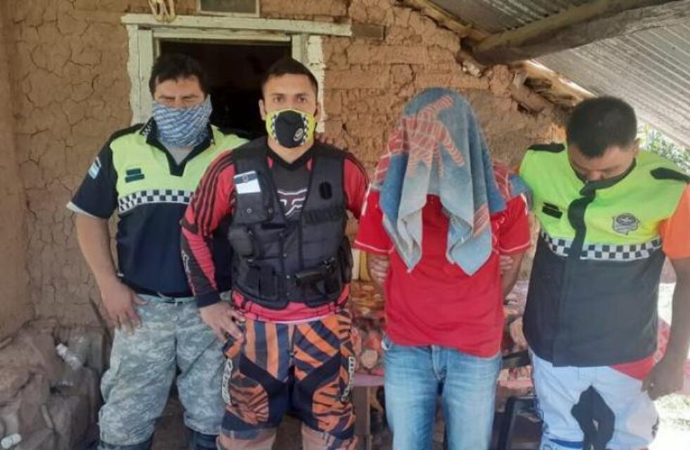 En helicóptero trasladaron a un hombre acusado de abuso sexual en zona de alta montaña