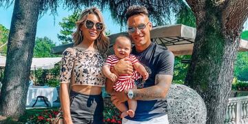 Agustina Gandolfo y Lautaro Martínez