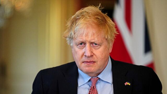 Boris Johnson, el ex primer ministro de Reino Unido. Foto: Los Andes.