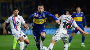 Boca y Tigre, por el duelo de la tercera fecha de la Copa de la Liga, en La Bombonera. (Fotobaires)