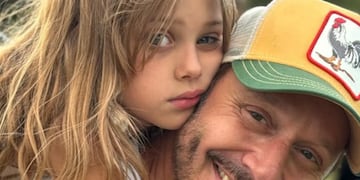 Benjamín Vicuña y Magnolia. (Foto: Instagram Benjamín Vicuña)