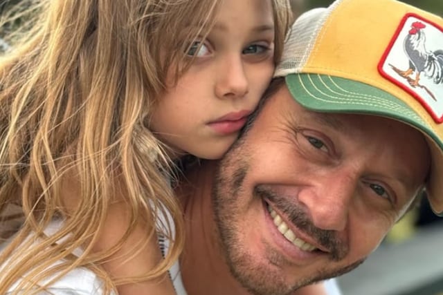 Benjamín Vicuña y Magnolia. (Foto: Instagram Benjamín Vicuña)