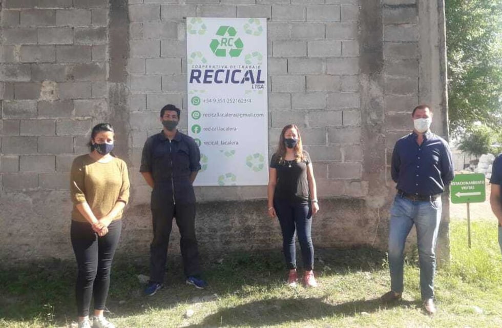 La Calera: el intendente de Las Varillas visitó Recical