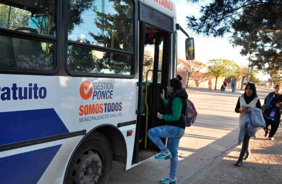 Ya rige en la Ciudad de San Luis el boleto estudiantil gratuito