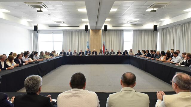 En el encuentro se realizó un balance de gestión de los primeros días y se coordinaron acciones.